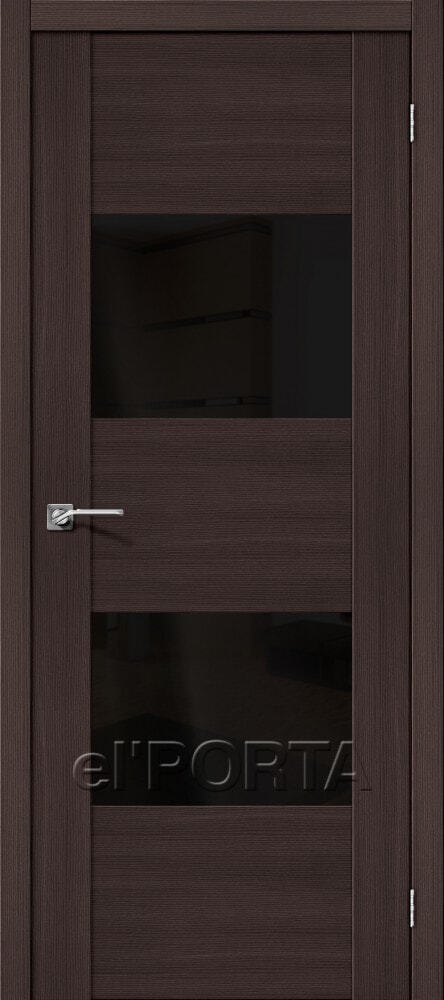 Межкомнатная дверь экошпон VG2 BS wenge veralinga