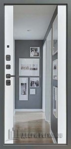 Стальная дверь Страж К-8 зеркало Infinity