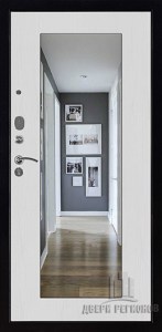 Панель зеркало Maxi капучино велюр